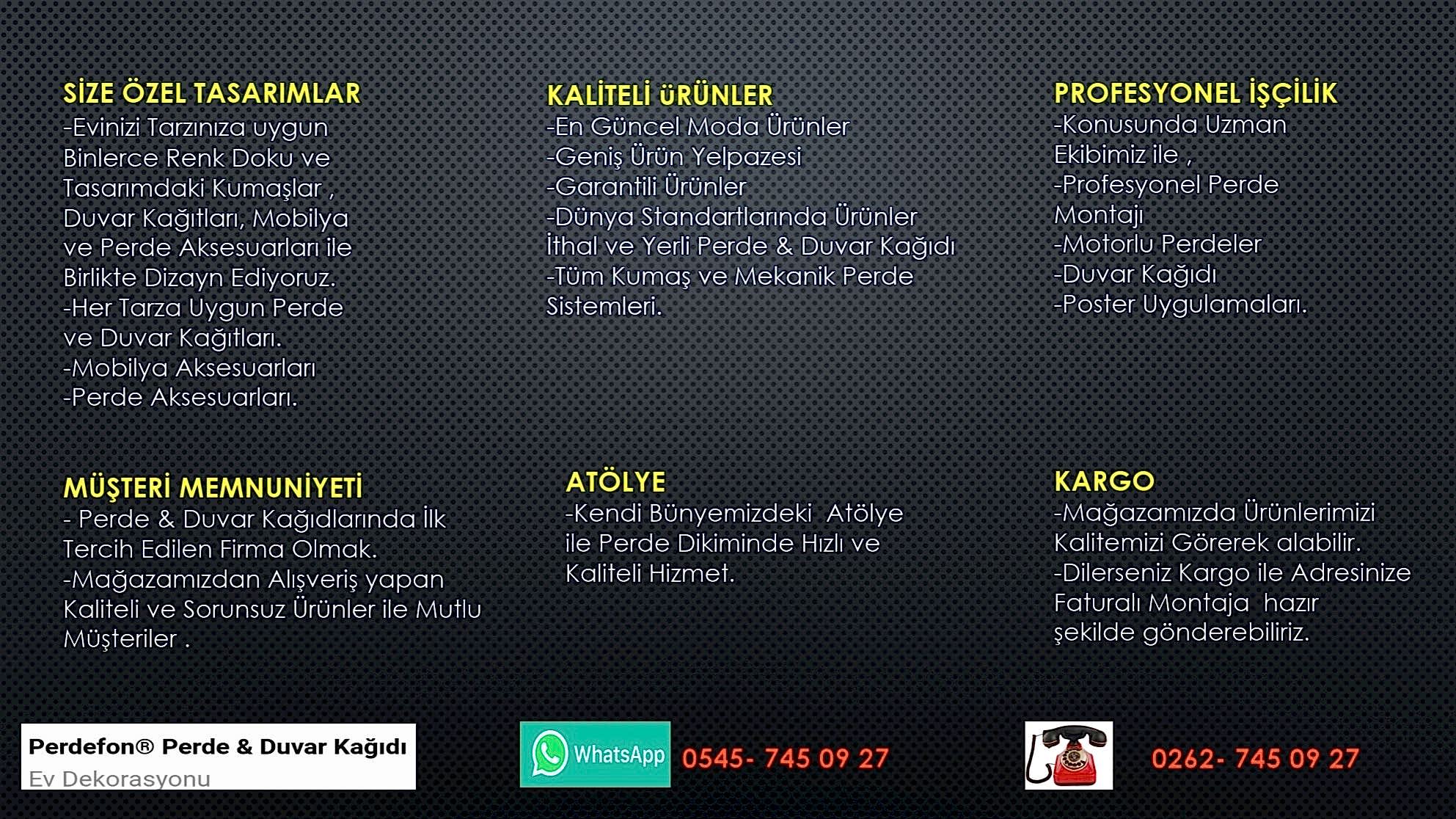 Kaliteli Hizmet
